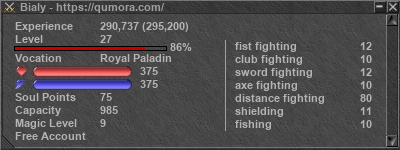 Signature for player Bialy