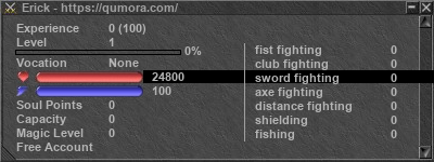 Signature for player Erick