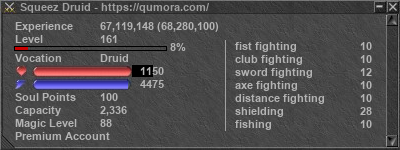 Signature for player Squeez Druid