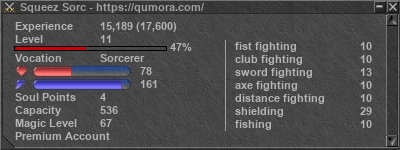 Signature for player Squeez Sorc